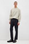 Burton Slim Fit Pleat Front Smart Trousers thumbnail 2