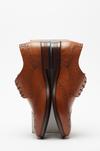 Burton Tan Leather Brogue Shoes thumbnail 4