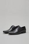 Burton Black Leather Derby Shoes thumbnail 2