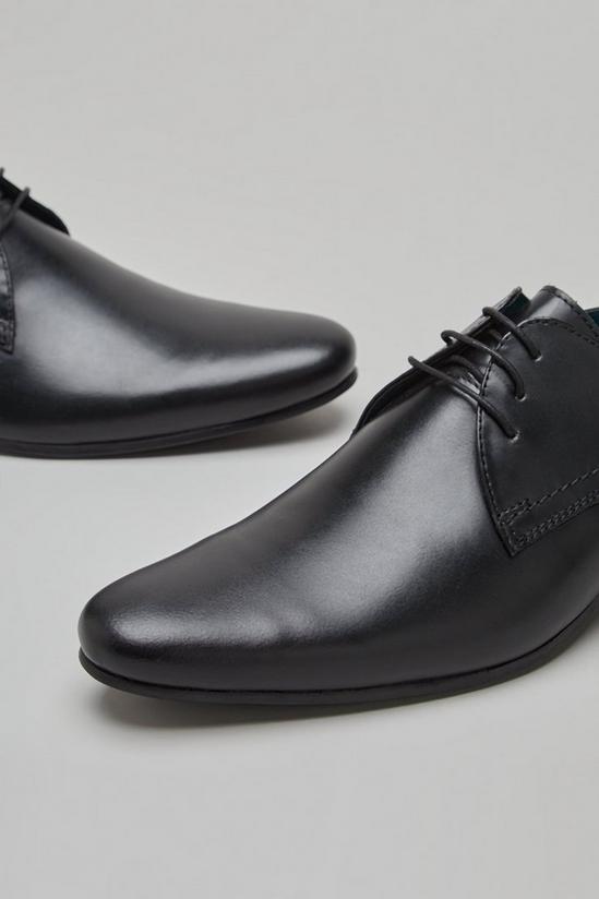 Burton Black Leather Derby Shoes 3