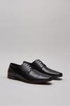 Burton Black Leather Derby Shoe thumbnail 2