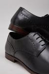 Burton Black Leather Derby Shoe thumbnail 4