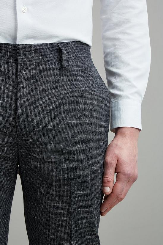 Burton Skinny Fit Grindle Weave Suit Trousers 4