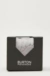 Burton Grey Paisley Tie, Square And Tie Bar Gift Box thumbnail 1