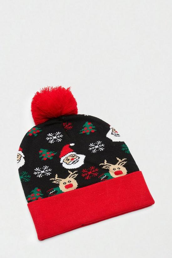 Burton Christmas Bobble Hat 3