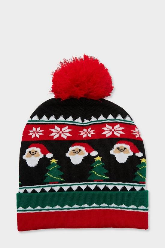 Burton Christmas Santa Bobble Hat 1