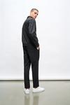 Burton Slim Fit Black Elasticated Waistband Suit Trousers thumbnail 3