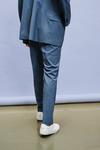 Burton Slim Fit Blue Suit Trousers thumbnail 2