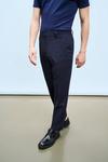 Burton Relaxed Fit Navy Suit Trousers thumbnail 1