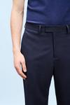 Burton Relaxed Fit Navy Suit Trousers thumbnail 3