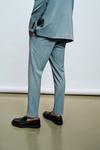 Burton Skinny Fit Green Suit Trousers thumbnail 2