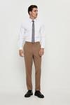 Burton Slim Fit Light Brown Trousers thumbnail 2