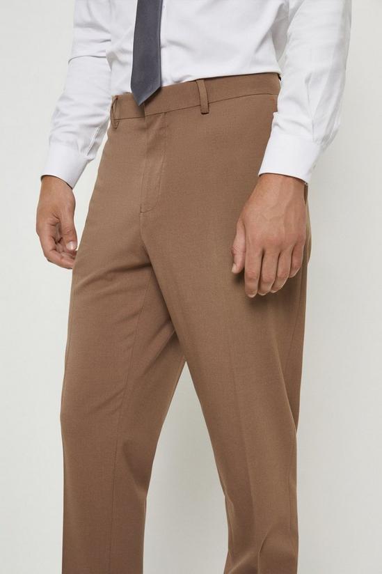 Burton Slim Fit Light Brown Trousers 4