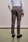 Burton Skinny Fit Taupe Suit Trousers thumbnail 2
