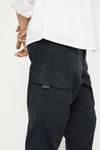 Burton Tapered Fit Zip Jogger Cuffed Trousers thumbnail 4