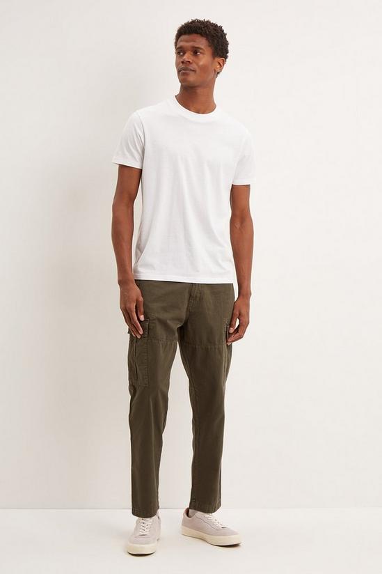 Burton Tapered Fit Cargo Trousers 2