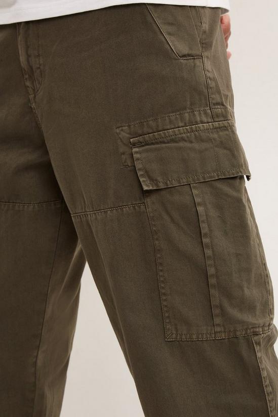 Burton Tapered Fit Cargo Trousers 4