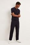 Burton Tapered Fit Pleat Front Smart Trousers thumbnail 2