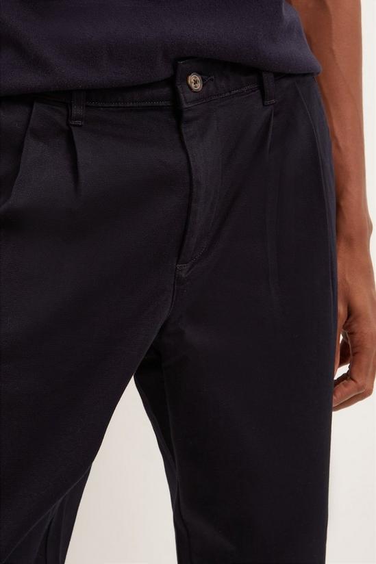 Burton Tapered Fit Pleat Front Smart Trousers 4