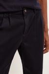 Burton Tapered Fit Pleat Front Smart Trousers thumbnail 4