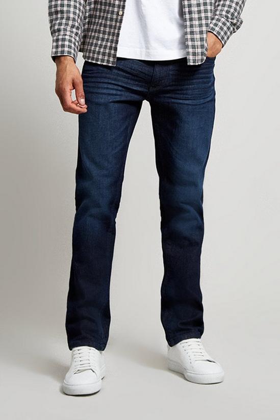 Burton Slim Fit Dark Wash Jeans 1