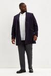 Burton Plus Tailored Fit Charcoal Smart Trousers thumbnail 1