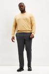 Burton Plus Slim Fit Charcoal Smart Trousers thumbnail 2