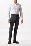 Burton Slim Fit Charcoal Smart Trousers thumbnail 2