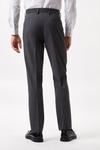 Burton Slim Fit Charcoal Smart Trousers thumbnail 3