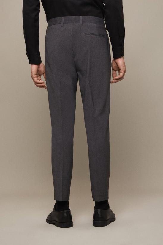 Burton Skinny Fit Charcoal Smart Trousers 3