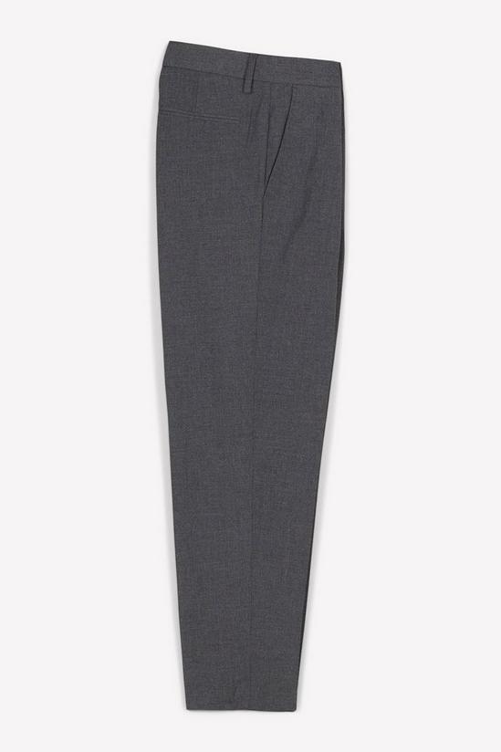 Burton Tapered Fit Charcoal Smart Trousers 5
