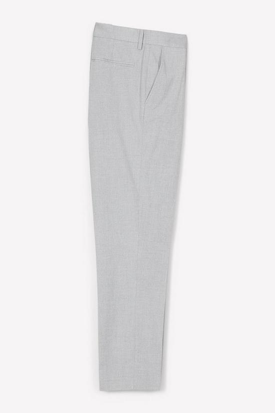 Burton Slim Fit Light Grey Smart Trousers 5