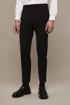 Burton Super Skinny Fit Black Smart Trousers thumbnail 1