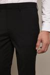 Burton Super Skinny Fit Black Smart Trousers thumbnail 4
