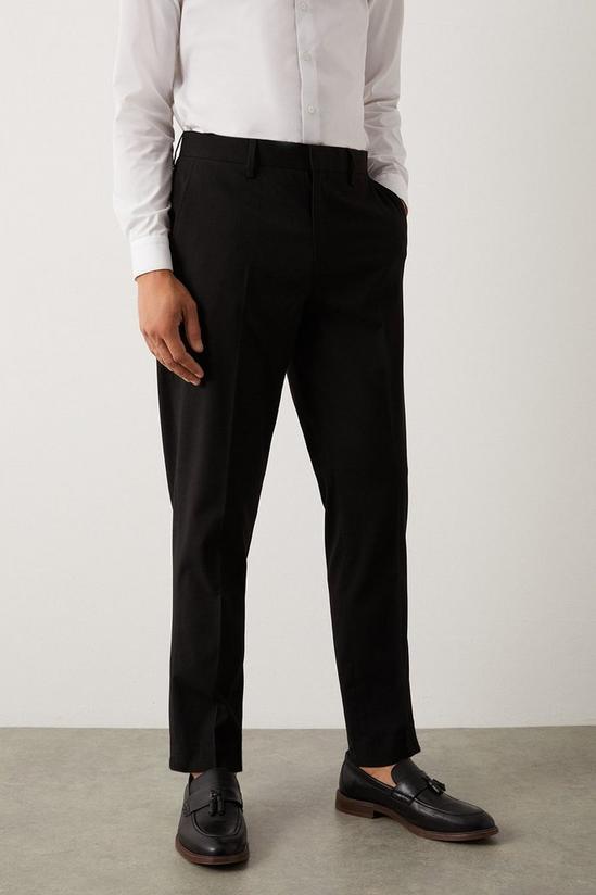 Burton Slim Fit Black Smart Trousers 2