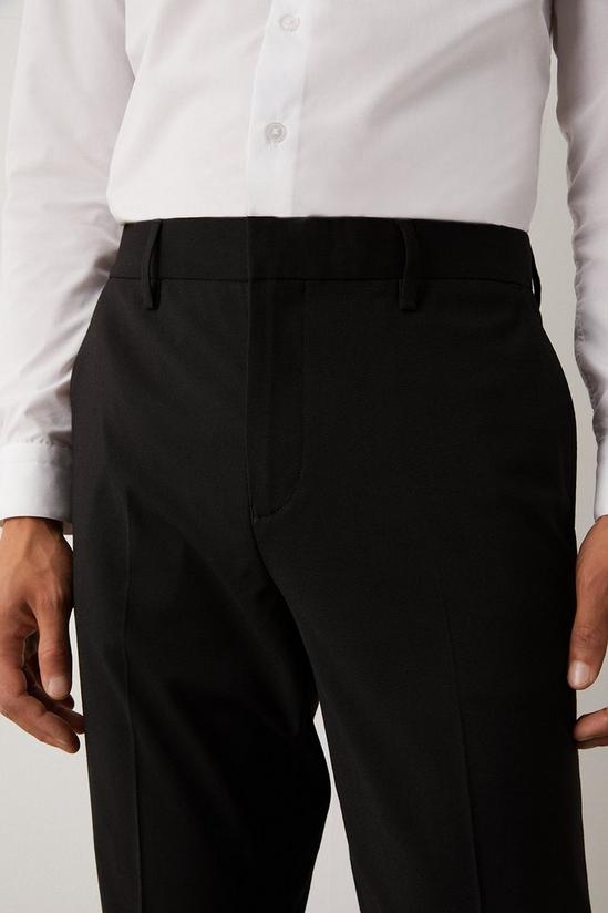 Burton Slim Fit Black Smart Trousers 3