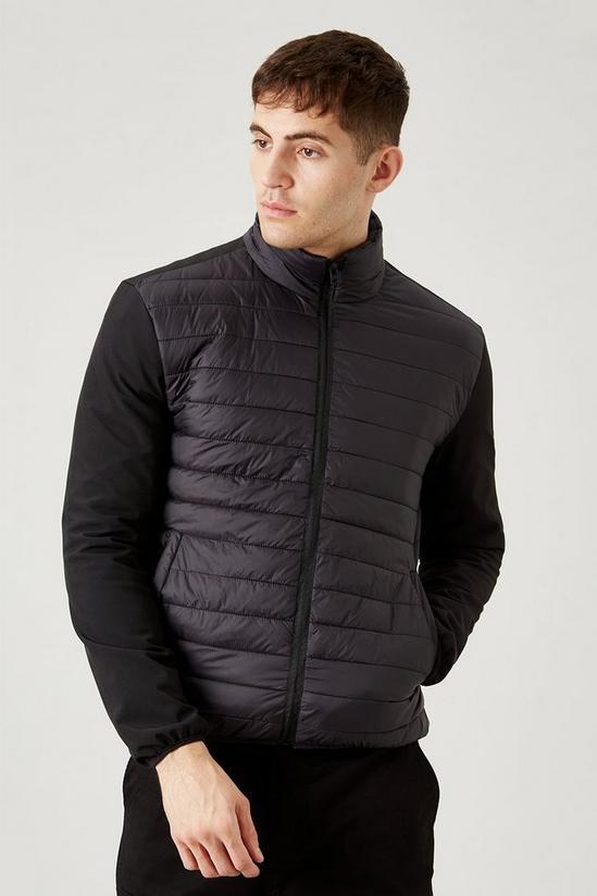 Burton Smart Puffer With Jersey Sleeves 1