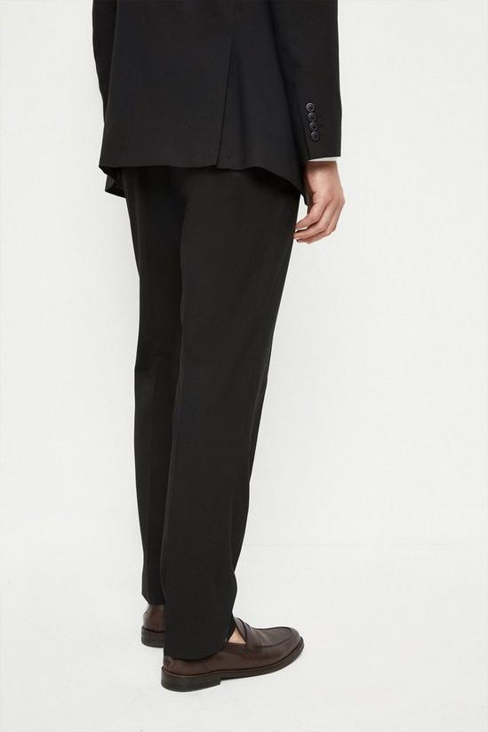 Burton Plus And Tall Tailored Black Suit Trousers 3
