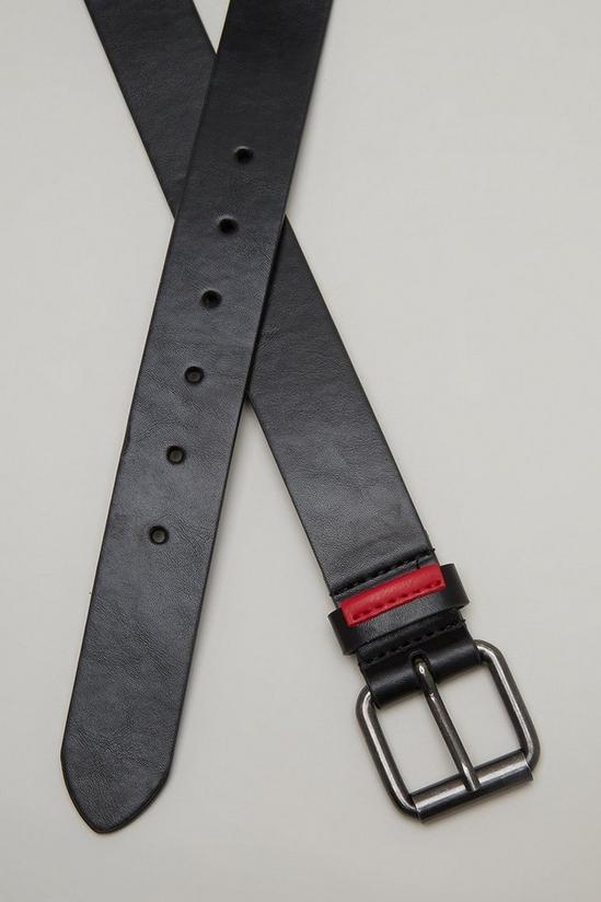 Burton Burnished Black With Red Patch On Loop 2