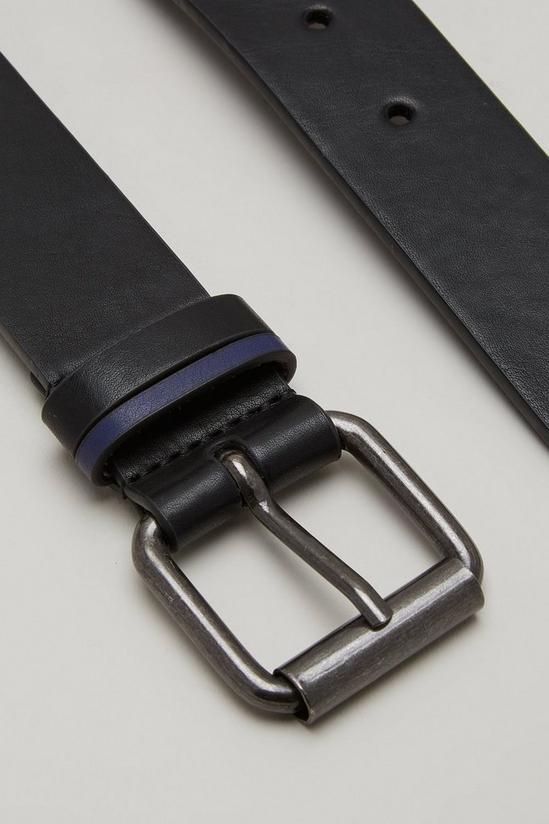 Burton Black Belt With Blue Printed Loop 3