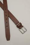 Burton Brown Belt With Silver Buckle thumbnail 2