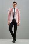 Burton Rose Velvet Suit Blazer thumbnail 2