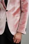 Burton Rose Velvet Suit Blazer thumbnail 6