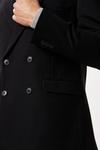 Burton Slim Fit Black Double Breasted Jacket thumbnail 5