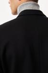 Burton Slim Fit Black Double Breasted Jacket thumbnail 6