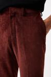 Burton Slim Fit Rust Cord Trousers thumbnail 4