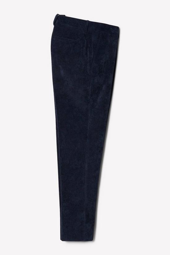 Burton Slim Fit Navy Cord Trousers 5
