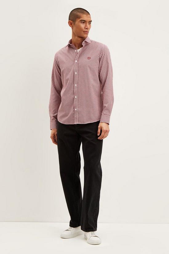 Burton Long Sleeve Gingham Oxford Shirt 2