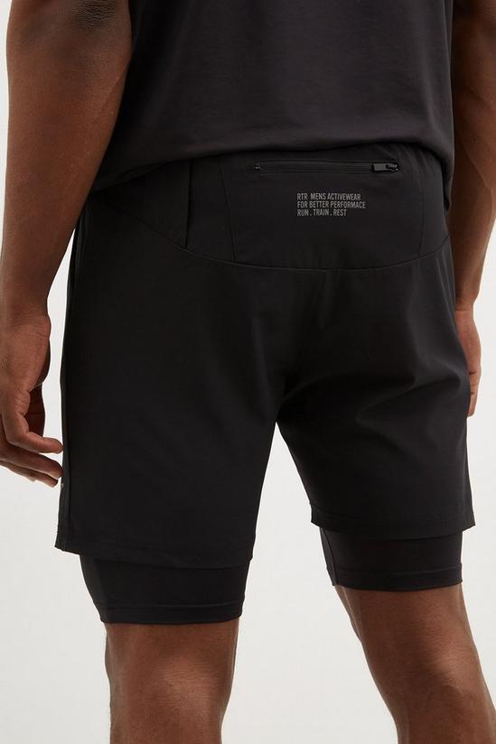 Burton RTR Regular Fit Reflective Double Layer Shorts 4