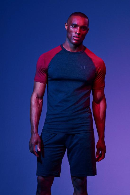 Burton RTR Muscle Fit Contrast Raglan T-Shirt 1